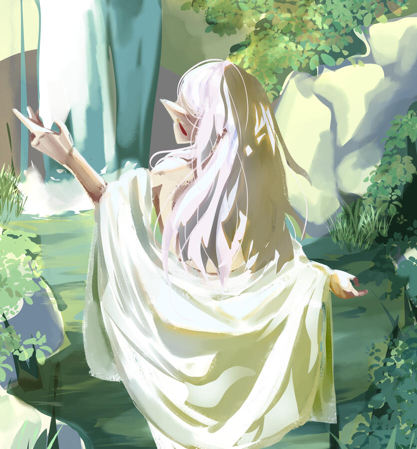Colored Sketch + Background