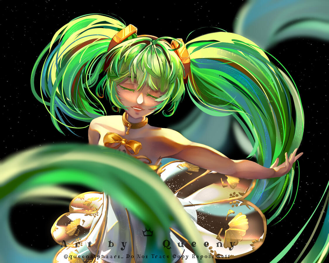 HalfBody - FullRender - Symphony Miku