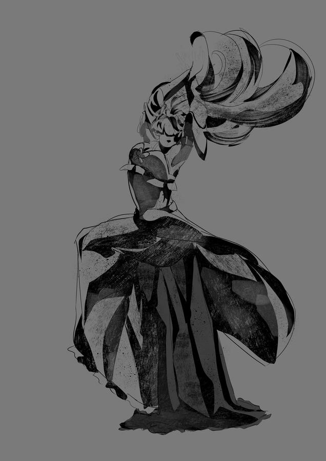 FullBody - Sketch - Phylia