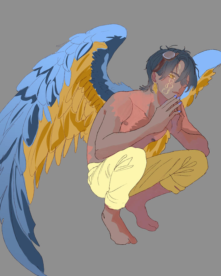 FullBody - Colored Sketch - Arman