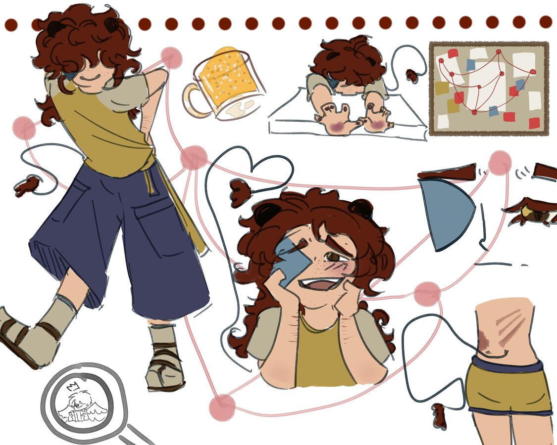 Ref Sheet - Collab Universe - Jakub