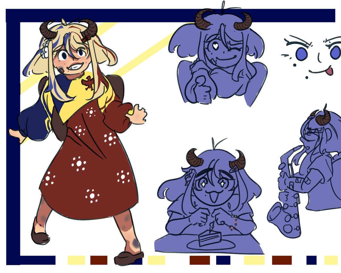 Ref Sheet - Collab Universe - Mircea