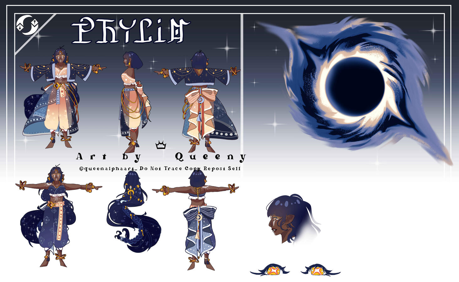 Ref Sheet - Personal Universe - Phylia