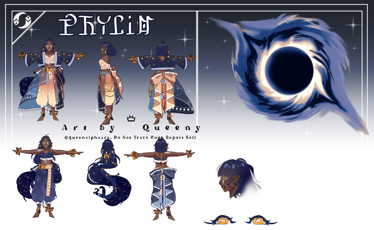 Ref Sheet - Personal Universe - Phylia