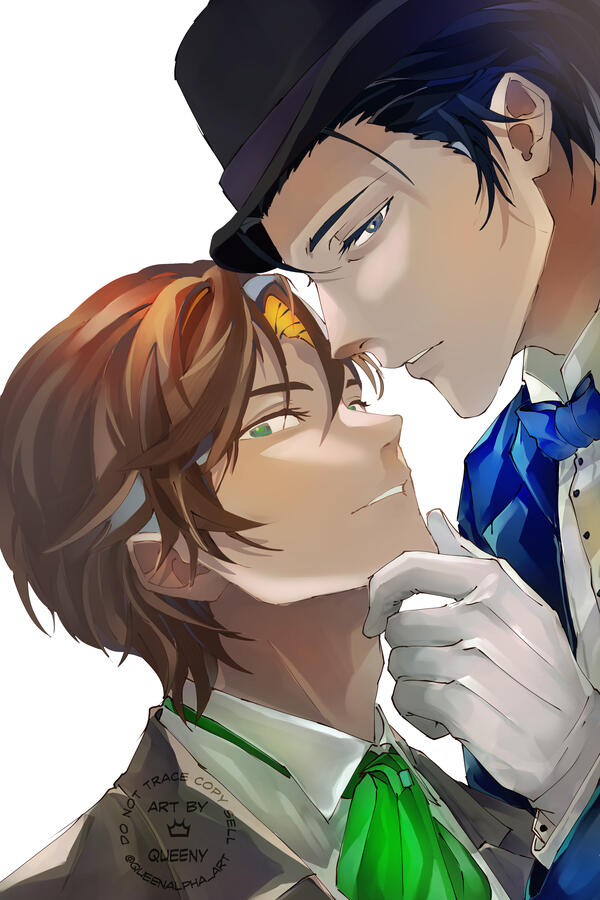 Two bust - Full Render