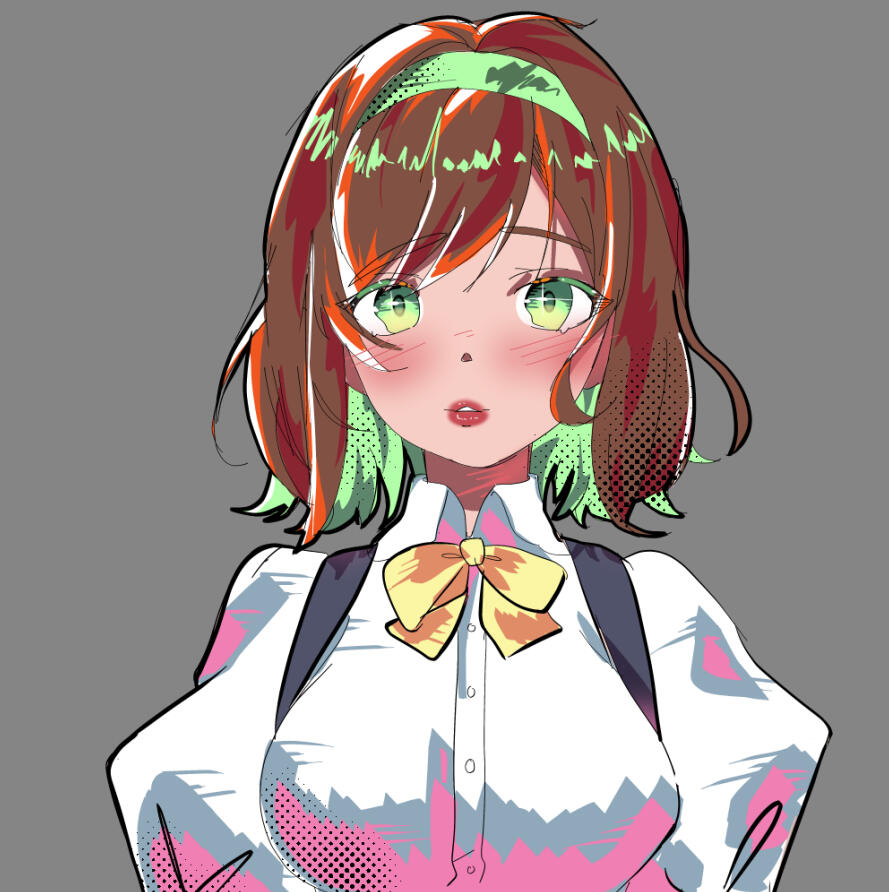 2023 - Bust - Cell Shading